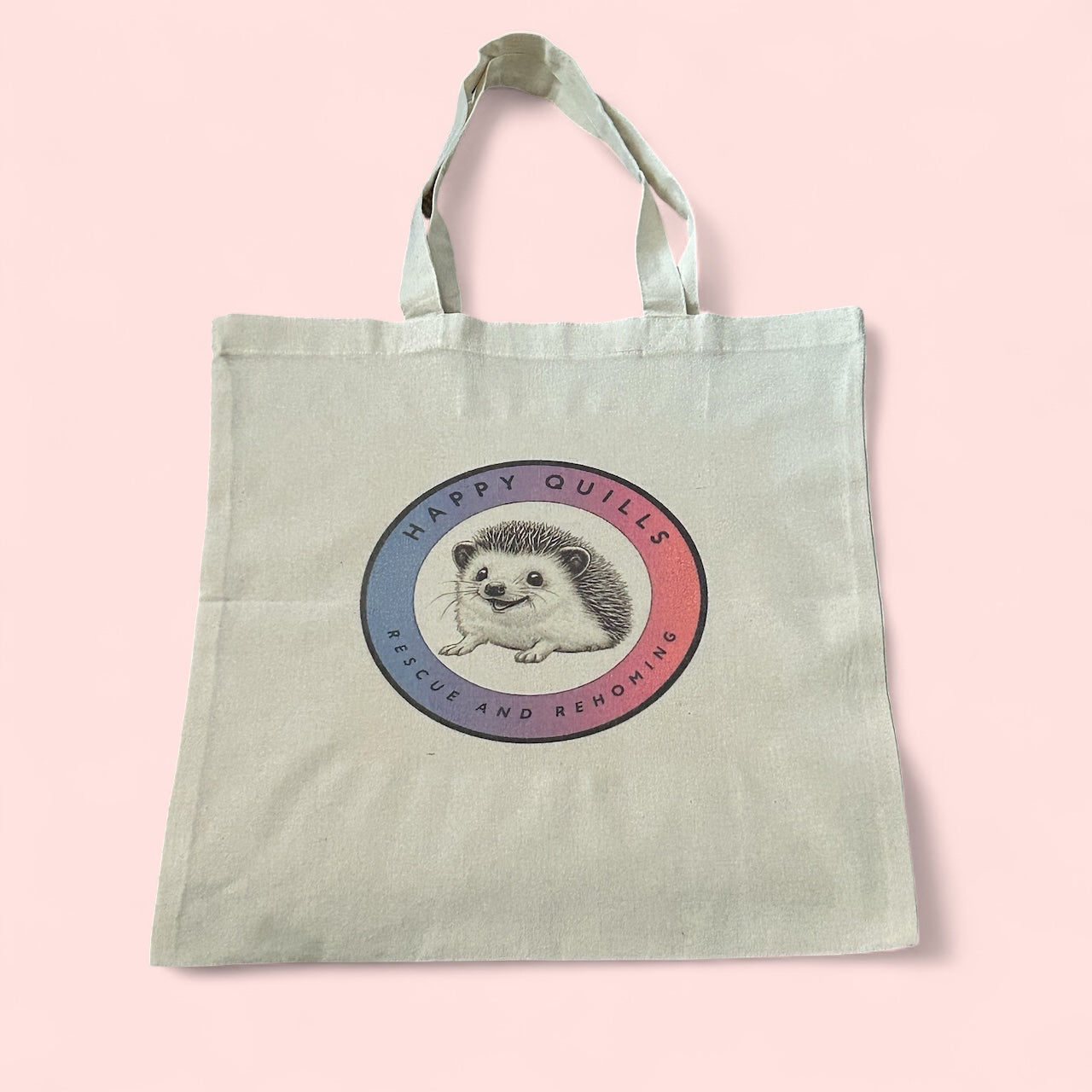 Happy Quills Fundraising Canvas Bag