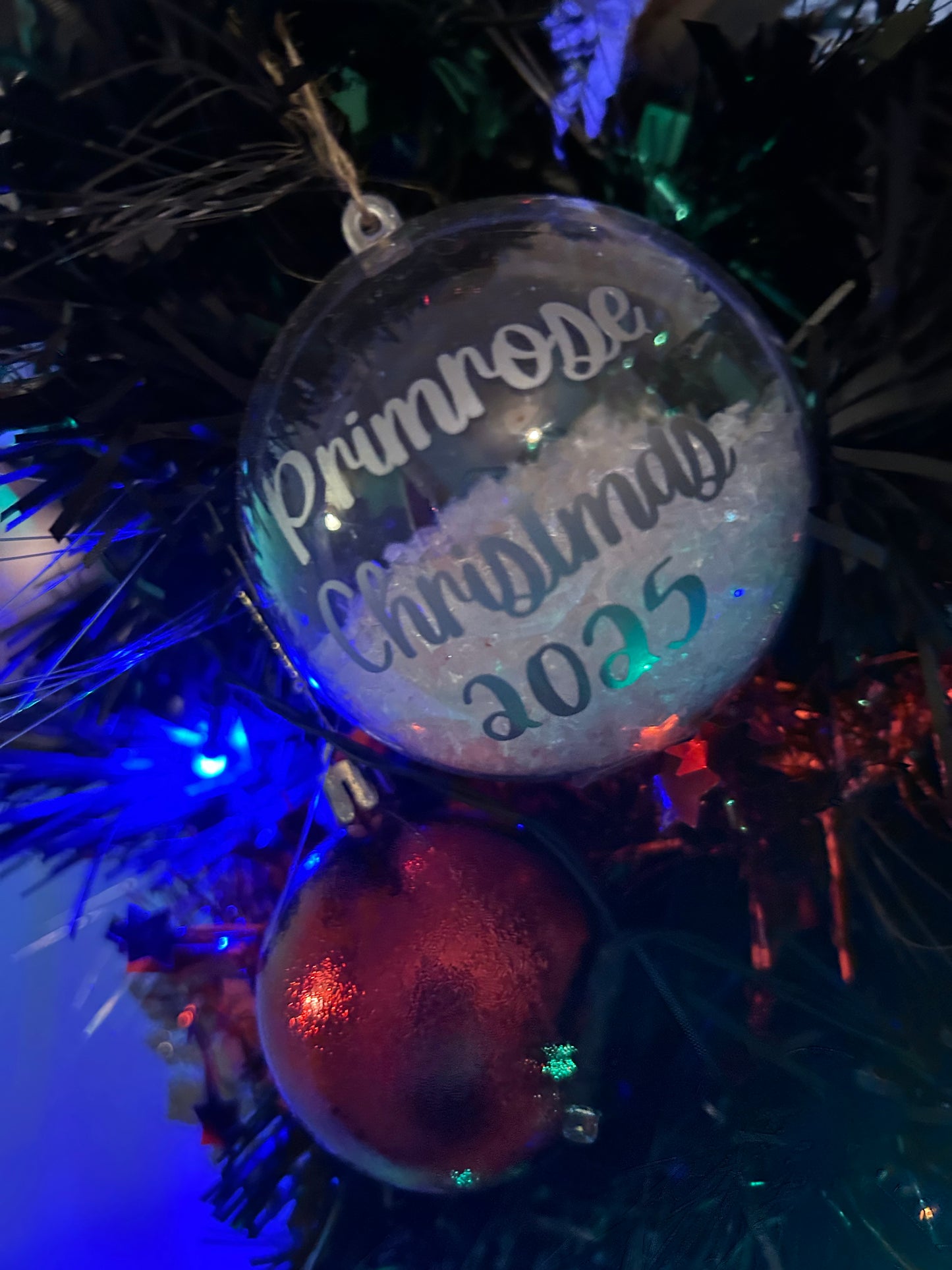 Personalised Heart Bauble