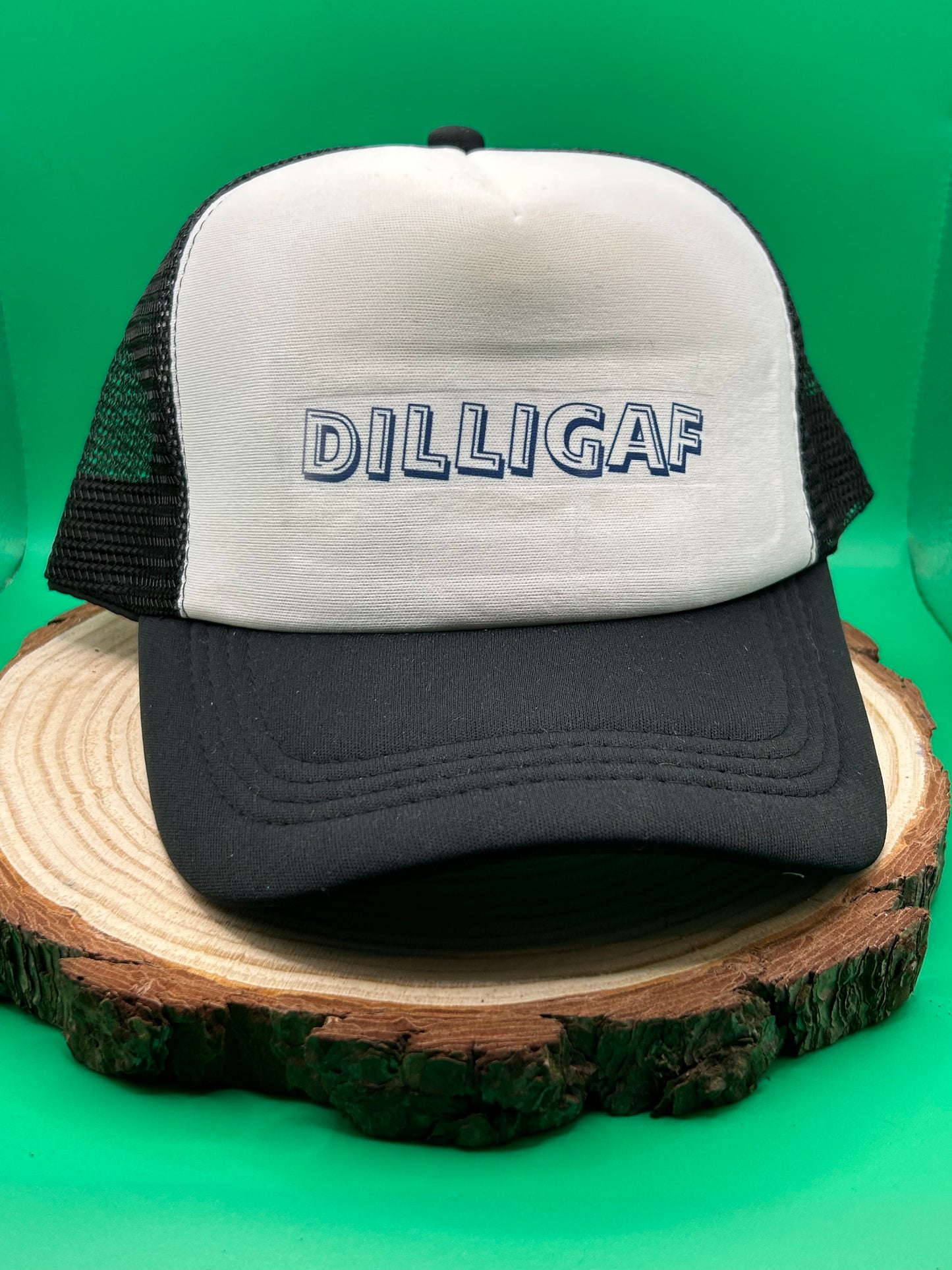DILLIGAF Retro Trucker Hat