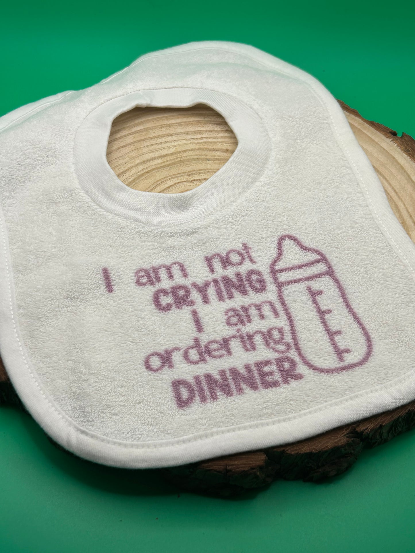 Ordering Dinner Bib