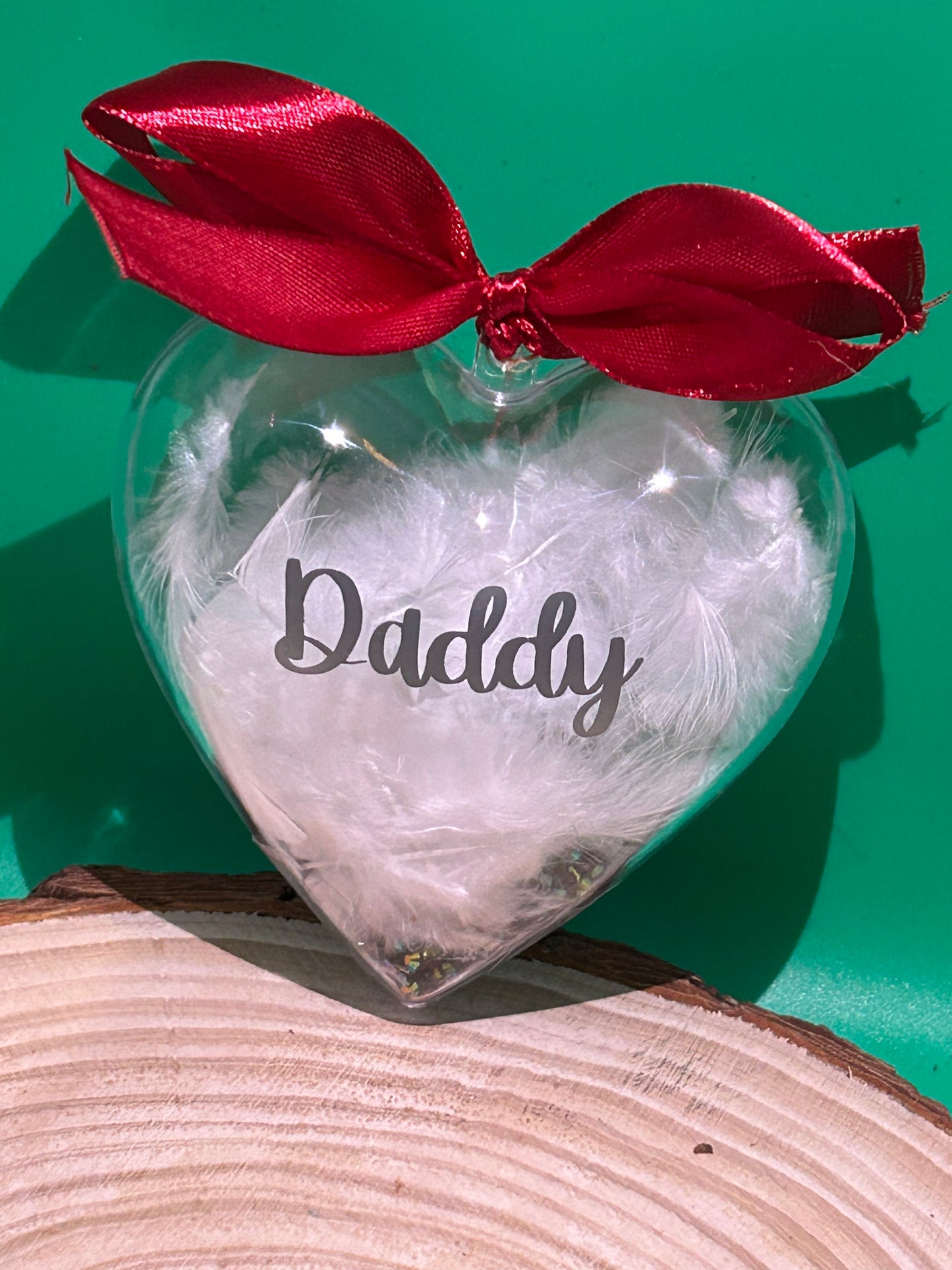 Personalised Heart Bauble