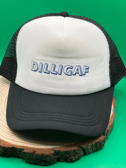 DILLIGAF Retro Trucker Hat