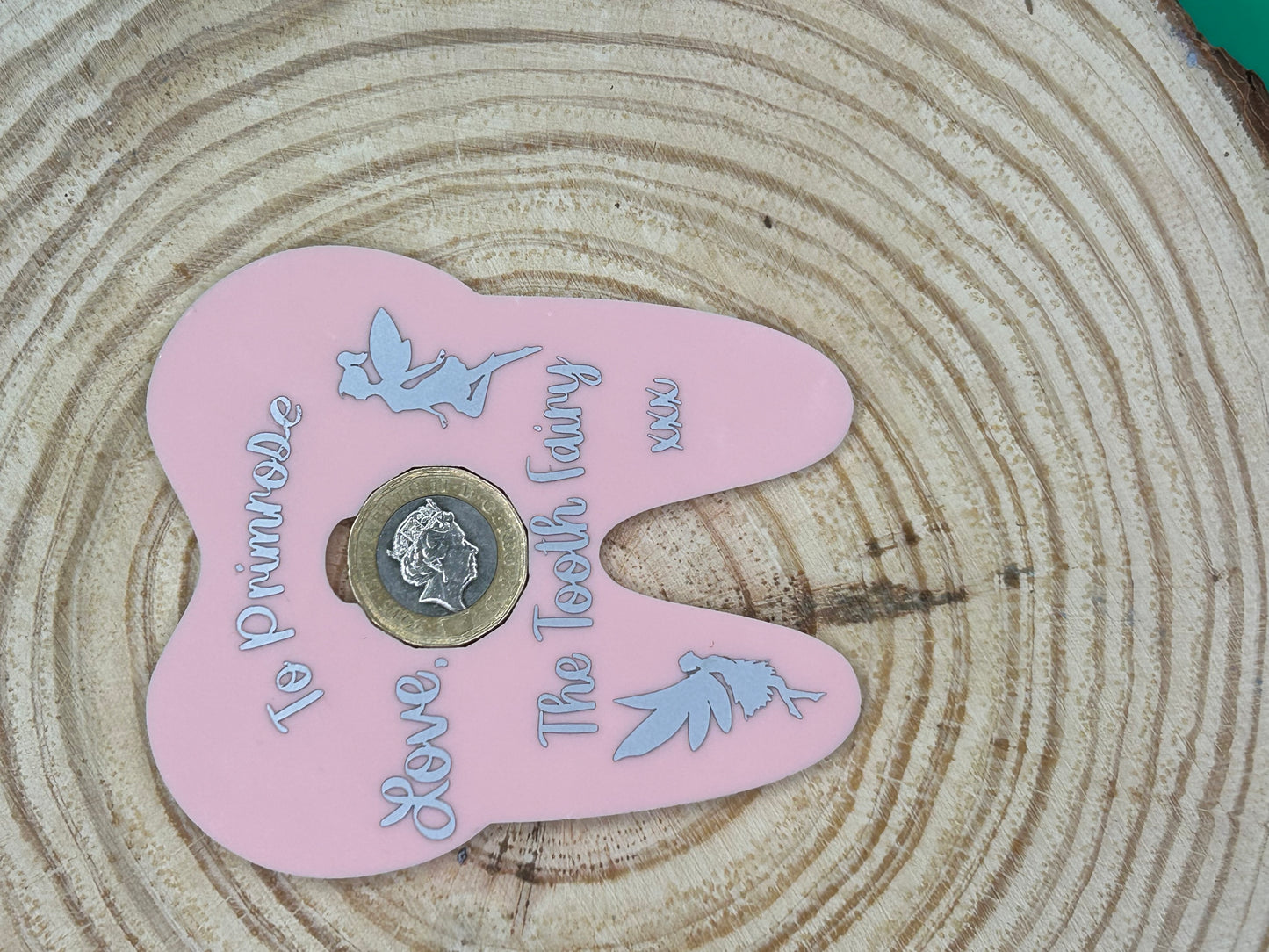 Tooth Fairy Personalised £1 Holder