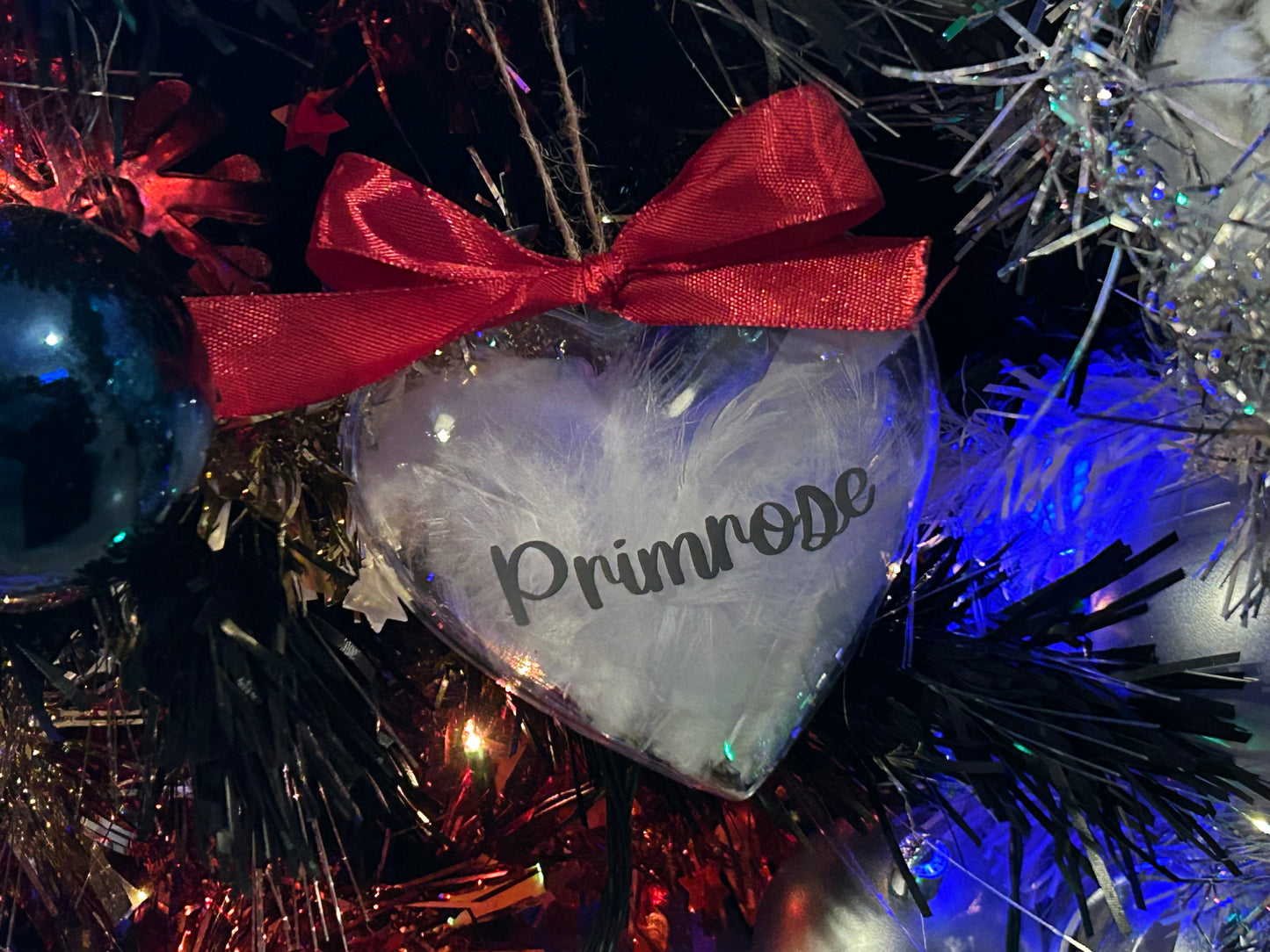 Personalised Heart Bauble