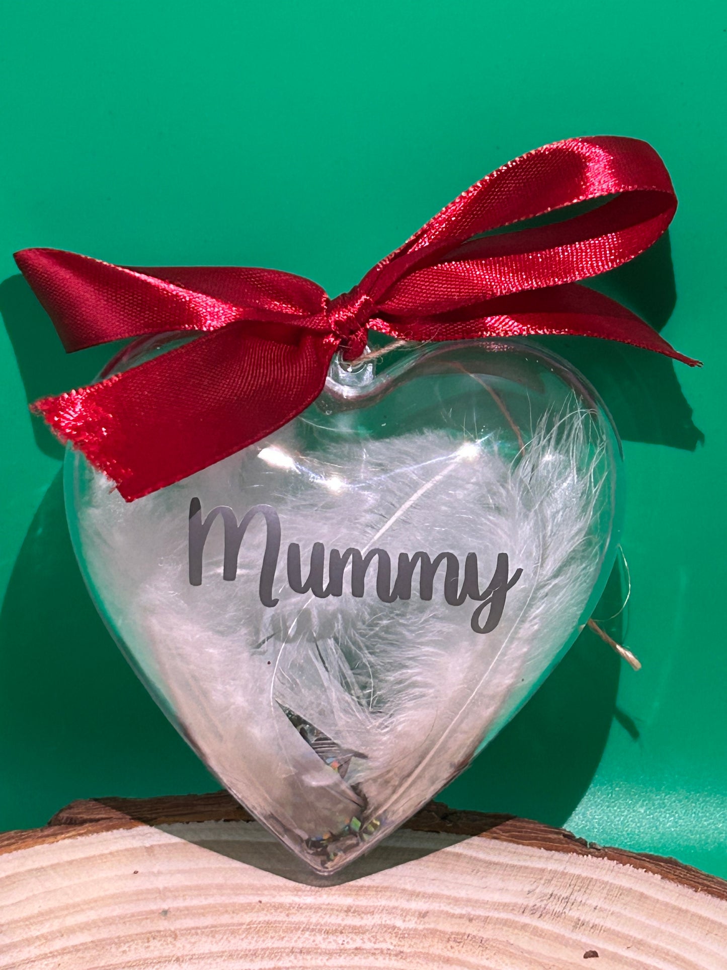 Personalised Heart Bauble
