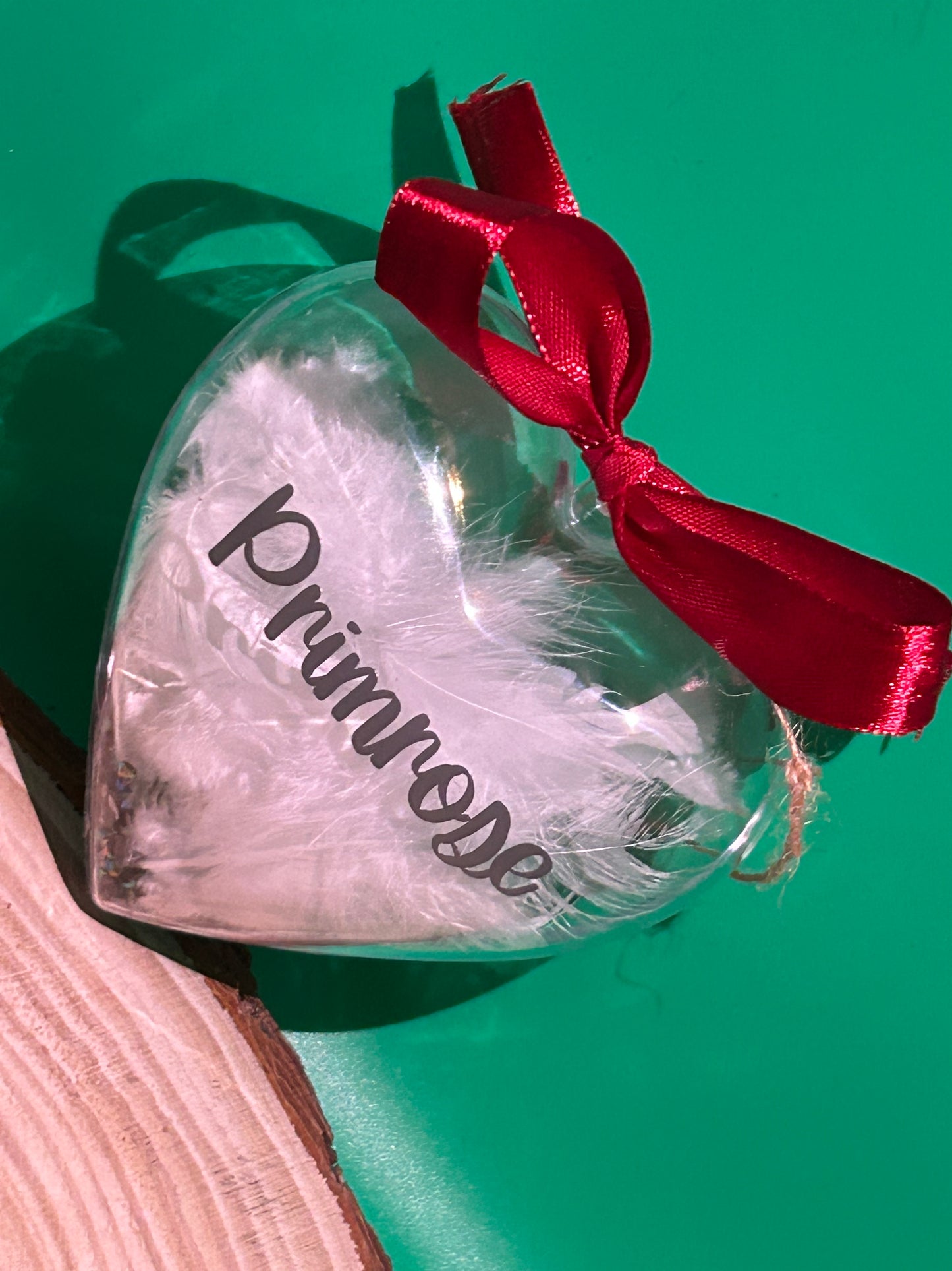 Personalised Heart Bauble