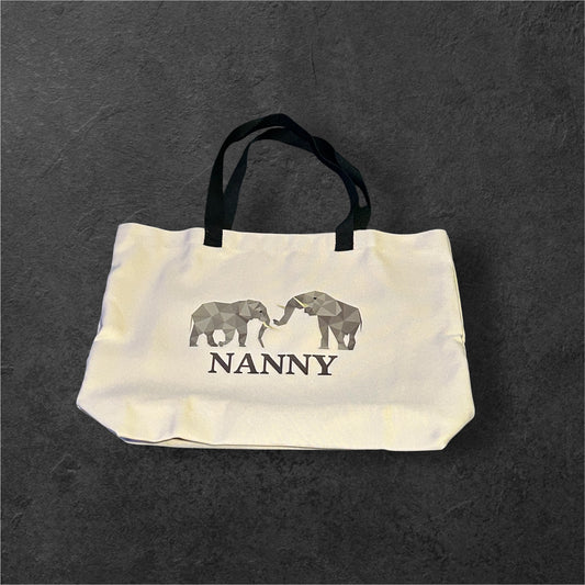 Personalised Elephant Tote