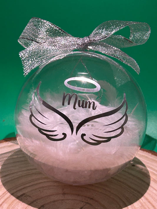 Rose Quartz Memorial Bauble